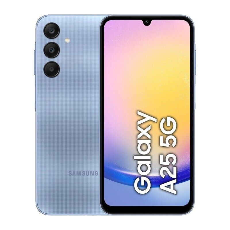 Image of Samsung galaxy a25 5g 128gb 6gb ram blu garanzia italia