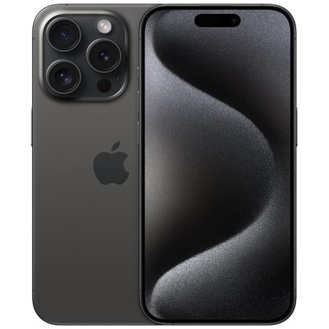 Image of Apple iphone 15 pro 256gb nero titanium garanzia europa