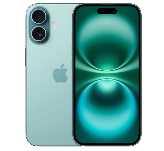 Image of Apple iphone 16 128gb teal garanzia europa