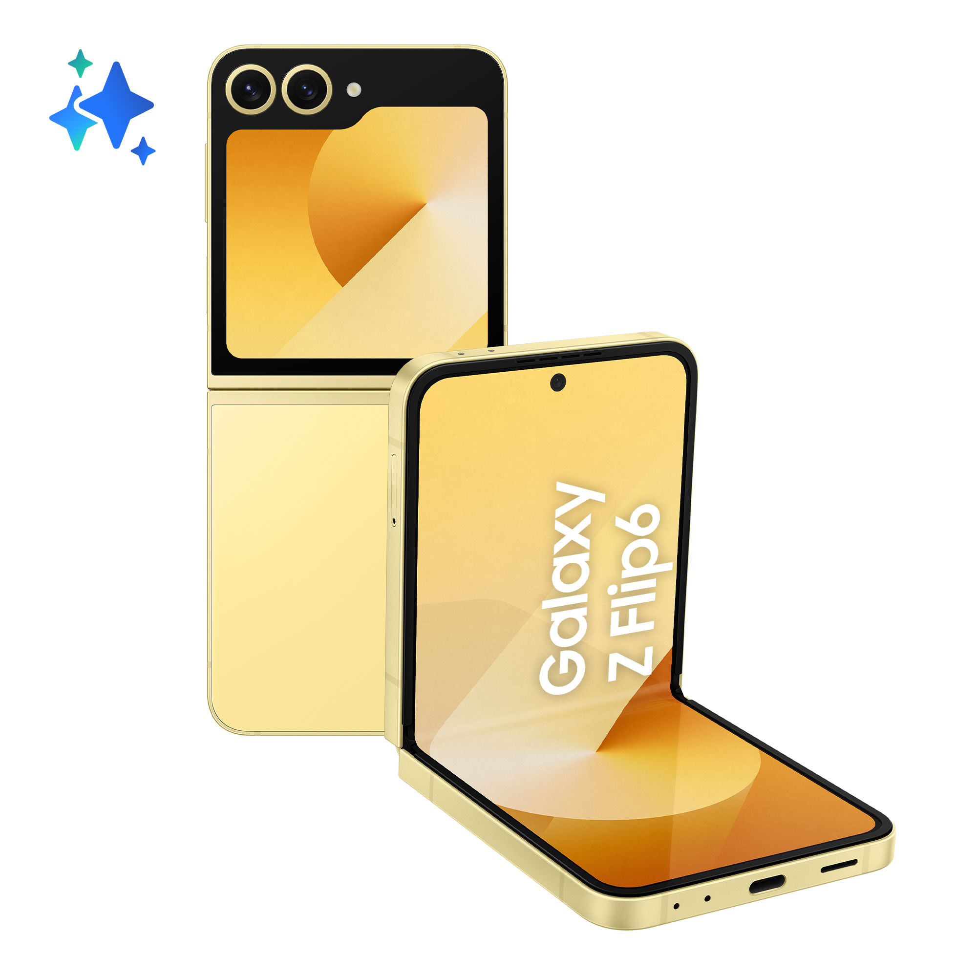 Image of Samsung galaxy z flip6 f741b 256gb yellow europa